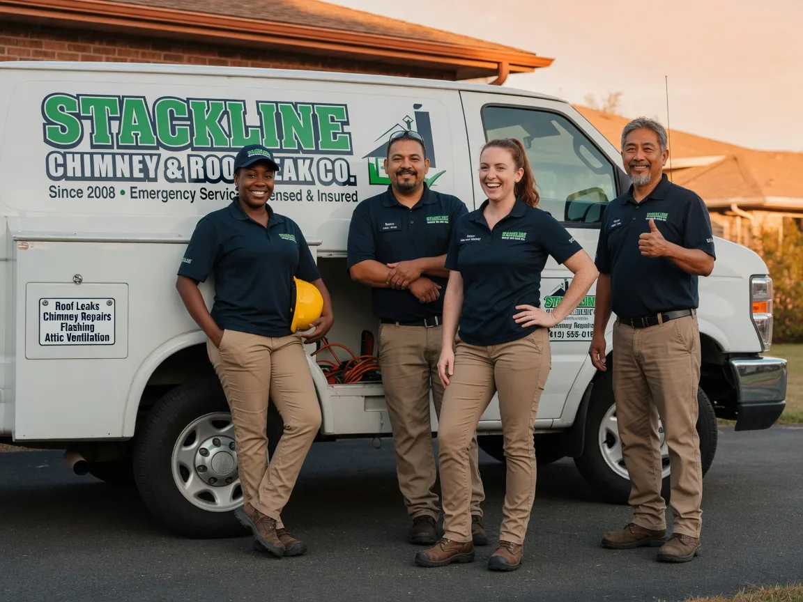 Chimney flashing repair company in Rotan, TX